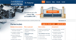 Desktop Screenshot of ploty-pokorny.cz