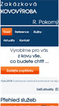 Mobile Screenshot of ploty-pokorny.cz
